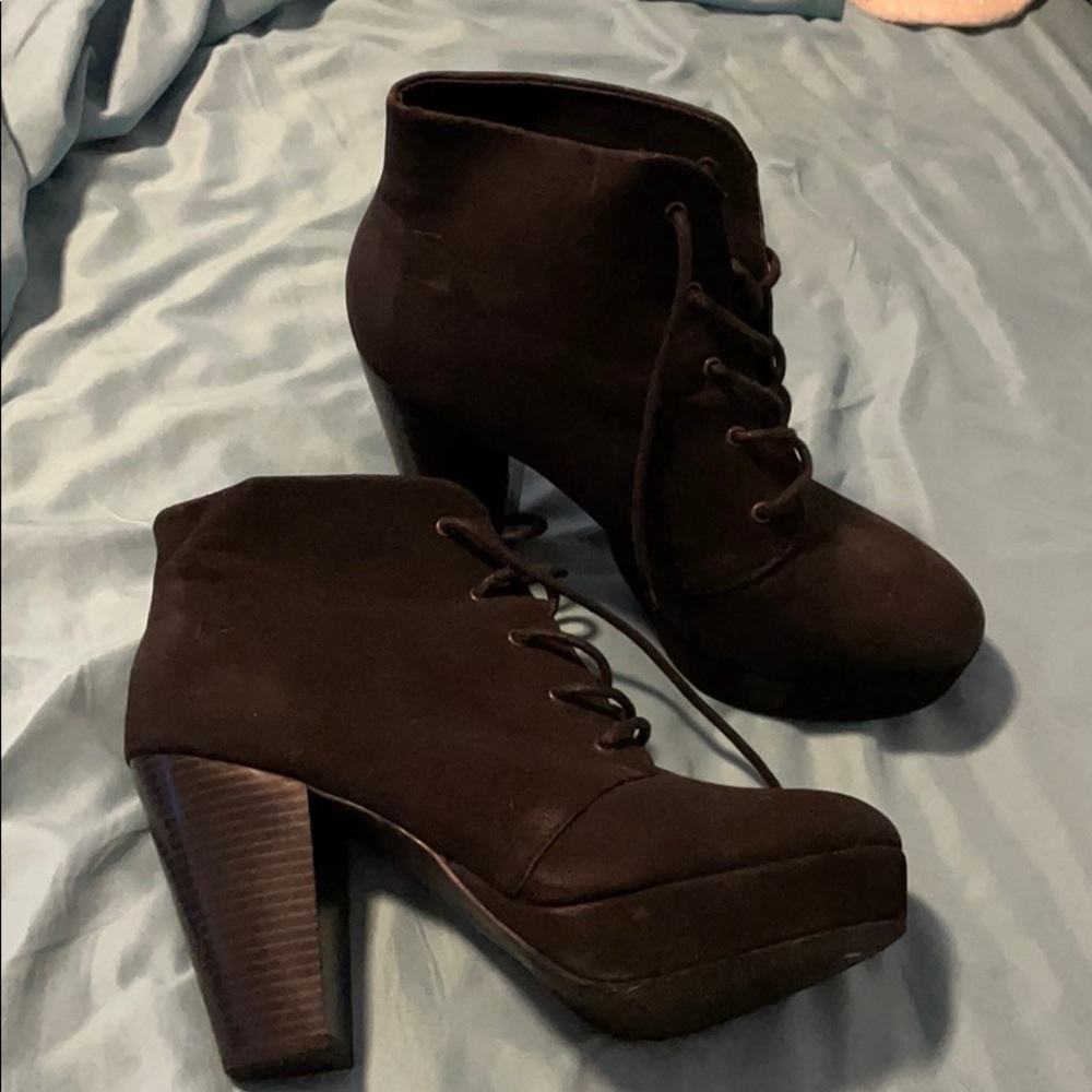 Black boots